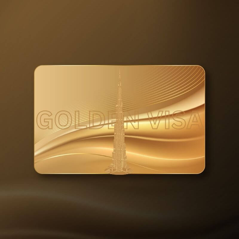 gold visa image
